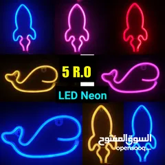  6 اضاءات نيون LED Neon Light ليت