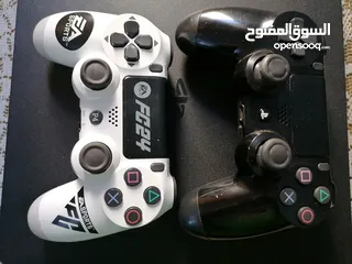  4 ps4 slim 500G للبيع مستعجل .