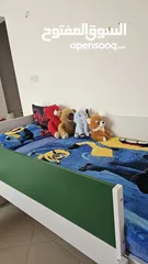  1 سرير اطفال مرتفغ كبير kids beds wiith 2 sljde sides