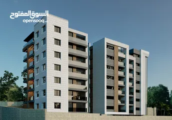  9 شقة 153 متر مربع عظم للبيع في البيرة بالقرب من دوار الهاشمية , في الطابق الارضي على مستوى الشارع