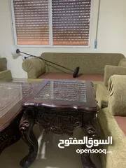  6 طاولات خشب من الخليج طقم ثلاث قطع