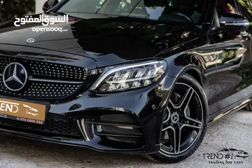  3 Mercedes C200 2019  Mild hybrid Amg kit Night Package   السيارة وارد المانيا