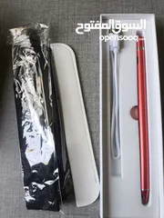  8 قلم للجوال والايباد للرسم والكتابة متوفر منه اكثر من لون وبيجي معه كفة خاصة فيه /stylus pen