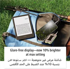  3 أمازون كيندل بيبر وايت قارئ الكتروني الجيل الحادي عشر 16 جيجا  Amazon Kindle PaperWhite E-Reader 11