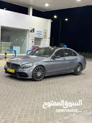  8 مرسيدس C300 2018 محول C63 2021 تحويل وكالة بدون ايرباجات