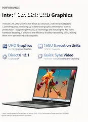  7 لابتوب teclast f16 pro جيجا رام 16 ومساحة 512 جيجا SSD (جديد)