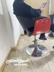  3 كرسي حلاقة وكرسي تغسيل للبيع في اربد