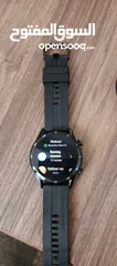  18 ساعة وسماعة huawei الاصليه لون اسود huawei smart watch gt 2 huawei freebuds 4i