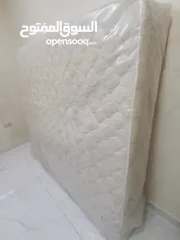  6 فرشة مزدوج زنبرك جديدة