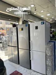  2 ثلاجة شارب 4 ابواب انفيرتير ستيل 540 لتر دايو ابيض وستيل فريزر سفلي 339 لتر استيراد شخصي وارد دبي...