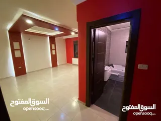  7 شقه فارغه للايجار عبدون ارضي مع حديقه
