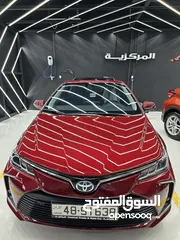  1 تويتا كورولا هايبرد 2019 فل مع فتحه وارد الوكاله وتحت صيانة الوكاله