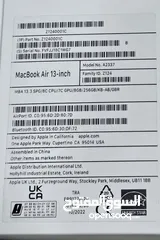  6 السلام عليكم Macbook air M1 2020