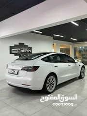  4 Tesla Model 3 2021 تيسلا 3 خليجي تحت ضمان الوكاله الى 2029