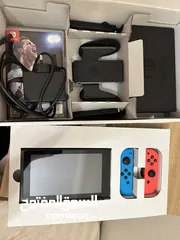  2 Nintendo switch brand new! No scratches,clean( comes with 3 games fifa 18,CNBC, SuperMarioOdyssey)