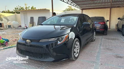  18 Toyota Corolla 2021 LE Black