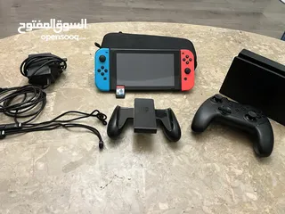  1 Nintendo Switch حالة ممتازة مع حساب