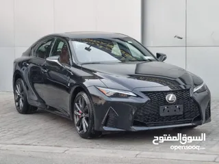  20 LEXUS IS350 F-SPORT 2022 FULL OPTION US SPEC