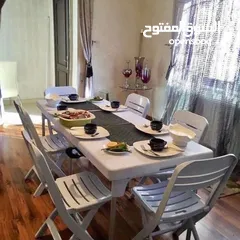  14 طاولة العزايم بتزبط داخلي وخارجي سعر الطاولة لحال والكرسي لحال
