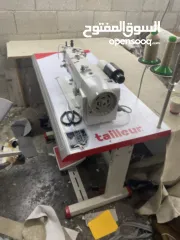  3 ماكنة خياطة نطاطة  فل اوتمات بدها شوفير جديده بصلاه عنبي