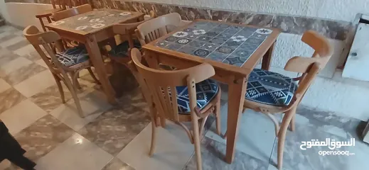  13 كراسي وطاولات مقهى  كافيه  مطعم ترس كراسي كفيهات_مقاهي_مطاعم_حدائق _قهوه_مطعم_ مطابخ_ حسب الطلب