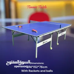  6 طاولات بلياردو وهوكي وتنس وبيبي فوت للمزارع والشاليهات