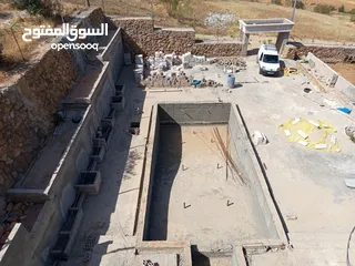  2 مزرعة تحت الانشاء للبيع بداعي السفر