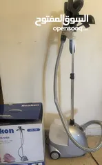  3 مكواة بخار ماركة benkon , سعة 2.1 لتر ، 1600 واط ، بحاله ممتازه استخدام بسيط مع علبتها