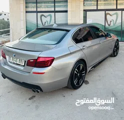  8 BMW520i f10 سيارة  للبيع  موديل 2014 بسبب التبديل