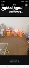  2 فطر حدائق مضيء للبيع