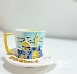  6 أكواب وفناجين سيراميكية إيرانية – صناعة يدوية بجودة عالية وتصاميم فريدة mug ang cup from iran