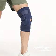  8 مشد الركبه المدعم مع مفصل و صفائح الطبي مشد الركبة مع فتحه مدعم بصفائح و مفصل مشدات ركبه مشدات ركبة