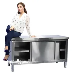  5 Stainless Steel kitchen Base cabinet , Restaurant base cabinet,  Standard material 304 AISI