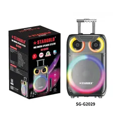  4 STARGOLD Multimedia Stereo 2.0 Speaker SG-G2029 BLACK
