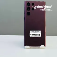  1 Samsung Galaxy S22 Ultra 256 GB 12 GB RAM - 1 Sim Card - Best Condition