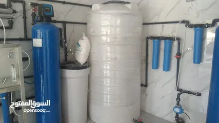  10 تجهيز وتركيب محطة تحلية مياه الشرب وفلاتر الماء ومصنع كاسات الماء تعبئة وتغليف بكل المملكه