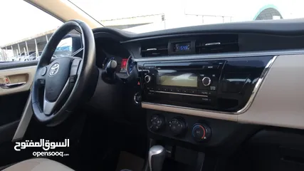  12 Toyota Corolla SE+ V4 2.0L Model 2014