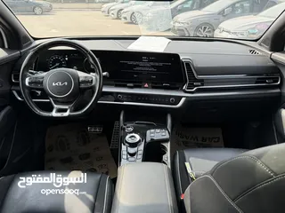  14 كيا سبورتاج GT Line ترخيص 2022 محرك 1600 هايبرد  جير أوتوماتيك 240 حصان
