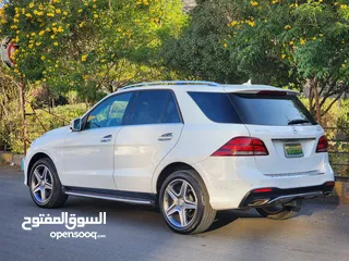  4 مرسيدس بنز GLE400 2017 وارد بضاعه على الضمان