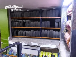  15 محل اطارات وبناشر وتبديل زيوت وكهرباء سيارات للبيع بداعي السفر  للتواصل والاستفسار