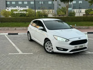  10 Ford Focus 2016 sport  GCC خليجي  ممشى 180 km تحكم مقود مثبت سرعة سيارة رياضية 1600 cc turbo