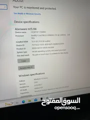  16 لابتوب كيمنك الينوير i9-10980HK 32GB 2TB RTX 3080