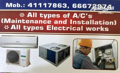  2 All Types of Aircondition Services and Trouble shooting available