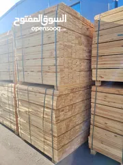  5 خشب ابيض Pine KD  و خشب سويد Spruce جاهز للشحن من اوروبا الى العقبة بافضل سعر