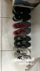  1 3 NIKE SHOES AND 1 ADDIDAS