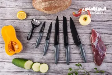  1 طقم سكاكين  اروبي اوروبي حديث الصنع. مع مجموعة سكاكين رويالتي لاين، ستحصل على الكثير من الراحه