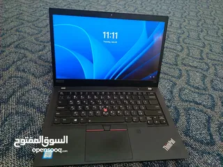  1 لابتوب لينوفو ثينك باد T490 / إنتل كور آي 7 الجيل 8 / الشاشة لمس  التواصل عبر الواتساب فقط