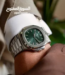  2 مجموعه من الساعات الباتيك فليب  اتوماتيك نسخة سوبر ماستر.... عالية الجودة مكينة مكشوف  رقم شصيه