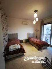  12 شقة مفروشة في منطقة عبدون مع بلكونة #للايجار / .. ديكورات فاااخرة و مميزه