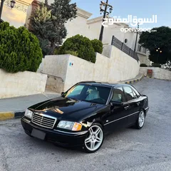 7 مرسيدس بنز C200 موديل 1998 بحاله الوكاله
